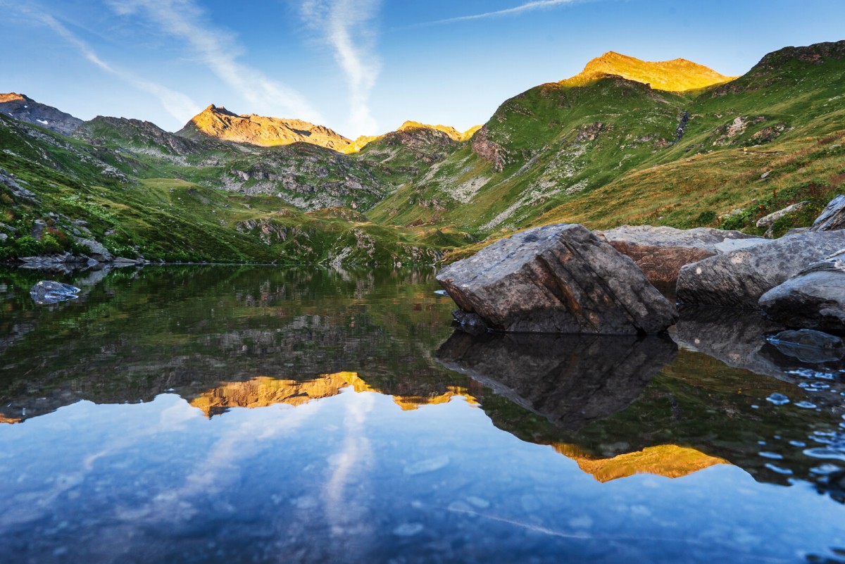 Lac de montagne