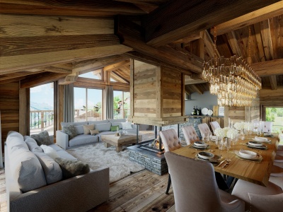 chalet investment luxury decoration