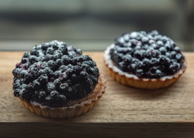 Gastronomy restaurant blueberry St Martin de Belleville