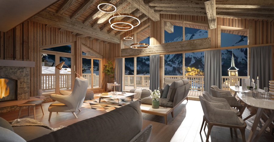 Exceptional chalet In the heart of the Village - Photo N°7