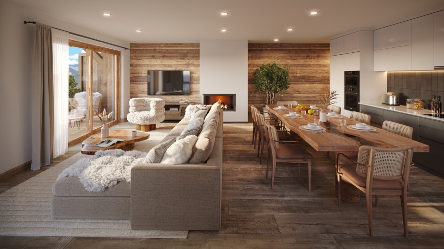Alpine Chalets - 4-room apartment - Photo N°2