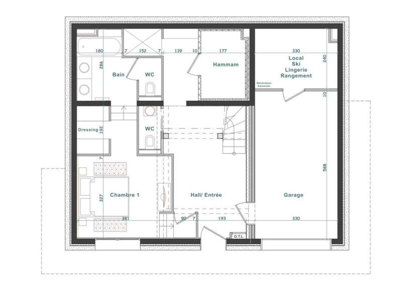 Detached chalet - close to the slopes - Photo N°23