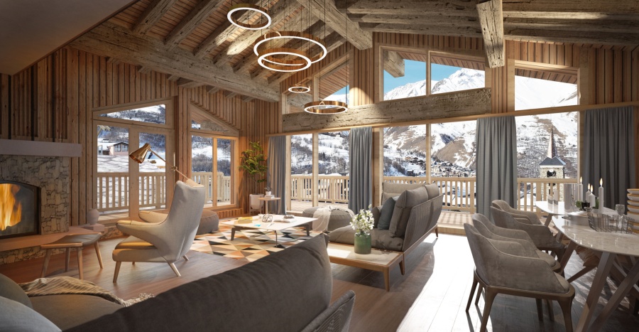 Exceptional chalet In the heart of the Village - Photo N°3
