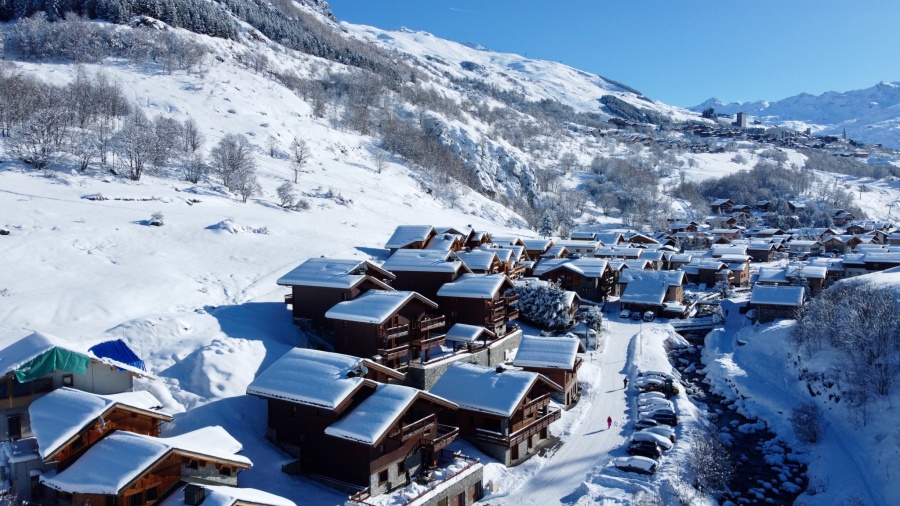 4-bedroom mezzanine apartment with terrace and south-facing view